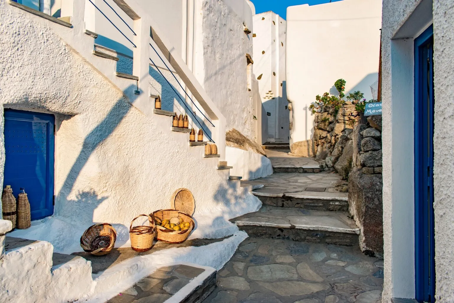 Πλεκτά καλάθια